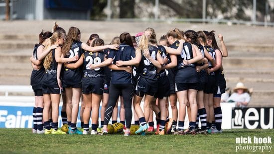 Juniors Girls Report: Round 2 - South Adelaide vs Woodville-West Torrens